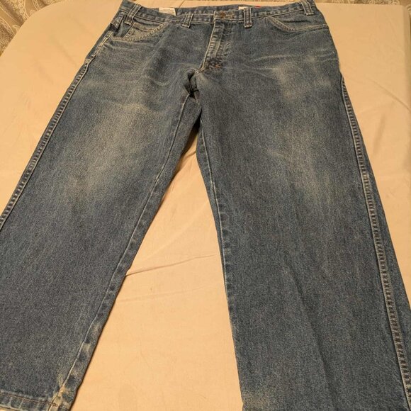 Dickies Jeans Men's Size 36" x 26" Fire Resistant Medium Wash Pullon Denim - Picture 1 of 16